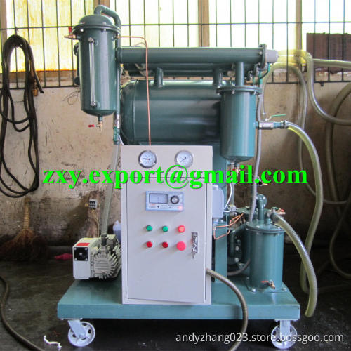 Single Stage Vacuum Transformer Oil Filtration Plant